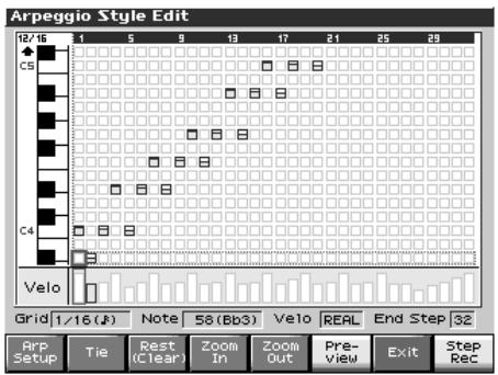 ROLAND FANTOM X8 - Création d'un pattern (rhythm pattern edit) - 1