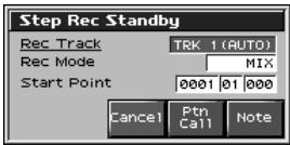 ROLAND FANTOM X8 - Affectation d'un pattern à une piste linéaire (phrase track) - 1