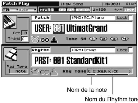 ROLAND FANTOM X8 - Écoute d'un rhythm set - 1