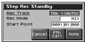 ROLAND FANTOM X8 - Saisie des notes et des silences - 1