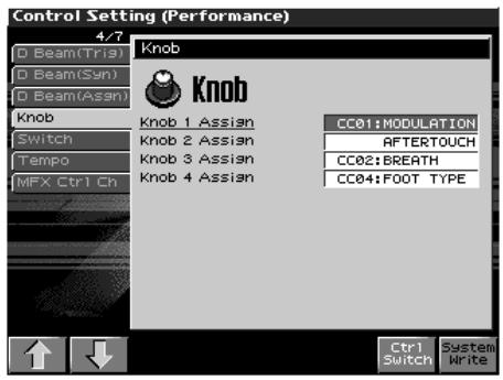 ROLAND FANTOM X8 - D Beam (assignable) - 5