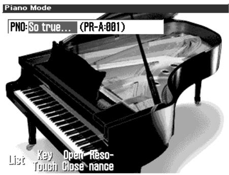 ROLAND FANTOM X8 - Appuyez sur [PIANO mode] - 1