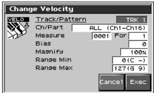 ROLAND FANTOM X8 - Modification de la vitesse (volume) - 1