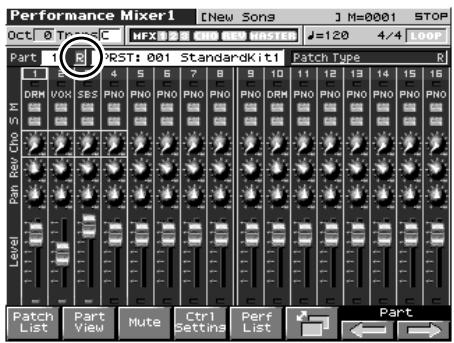 ROLAND FANTOM X8 - Sélection du rhythm set - 1