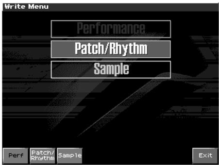 ROLAND FANTOM X8 - Sauvegarde d'un rhythm set nouvellement créé (write) - 1