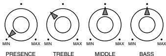 ROLAND FBM-1 - Recommended Settings for a Stack Amp - 1