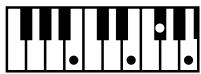 ROLAND FP-2 - Chord Fingering List - 266