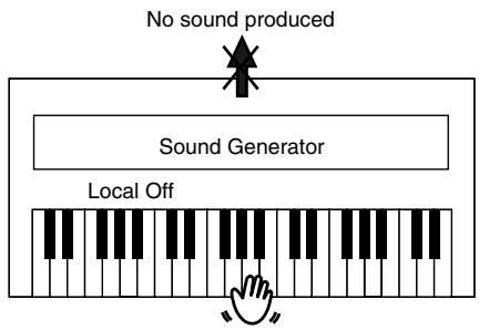 ROLAND FP-2 - Switching Local Control On and Off - 3