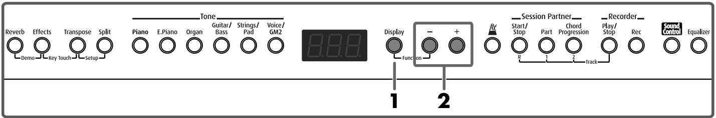 ROLAND FP-2 - Selecting a Rhythm - 3