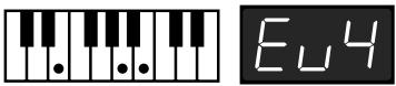 ROLAND FP-2 - Chord Fingering List - 100