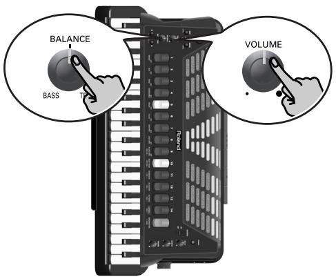 ROLAND FR-5 - Section Bass (main gauche) - 6