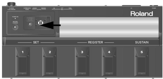 ULTRA VALORATION EXTERIOR ROUND RUNISH IN OUT HOLD RJAL PULSE POWER SUSTAIN Roland SET REGISTER SUSTAIN 1 2 3 4 5