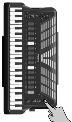 ROLAND FR-5 - Si vous utilisez une batterie sans amplification externe (FR-7 uniquement) - 1