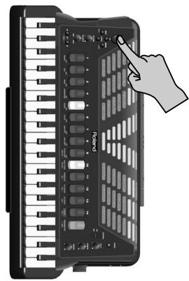 ROLAND FR-5 - Sélection de paramètres via le menu - 2