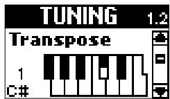 ROLAND FR-5 - Transpose - 1
