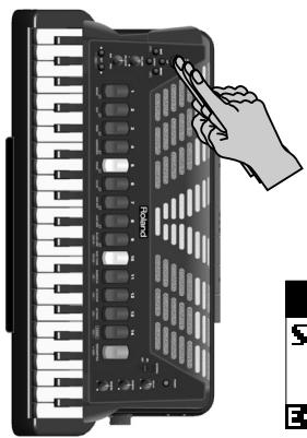 ROLAND FR-5 - ■Scale (gamme) - 1