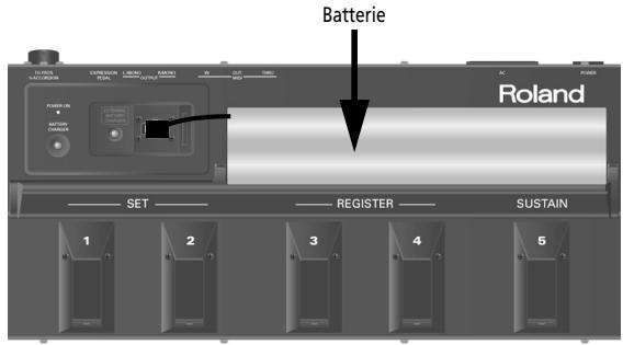 ROLAND FR-7B - Recharger la batterie sur le fbc-7 - 9