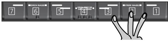 ROLAND FR-7B - Sons orchestraux pour la section free bass - 1