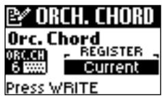 ROLAND FR-7B - Sauvegarde de vos changements - 3