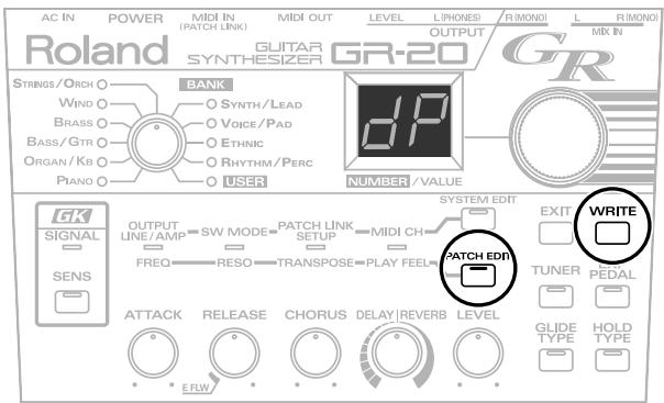 ROLAND GR-20 - MEMO - 2
