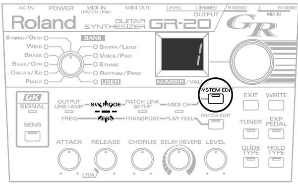 ROLAND GR-20 - Switch Mode 2 - 1