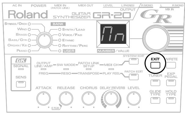 ROLAND GR-20 - Poly Mode transmission - 1