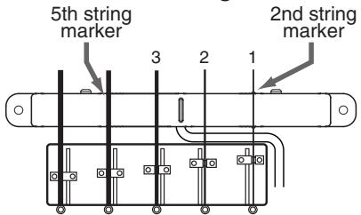 ROLAND GR-20 - How the Bass Guitar and Guitar settings differ - 6