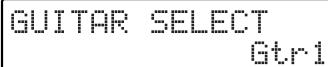 ROLAND GR-33 - ■ Calling Up the Different Sensitivity Settings - 2