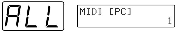 ROLAND GR-33 - Use the [STRING SELECT] to select "ALL" for the strings you wish to make settings. - 1