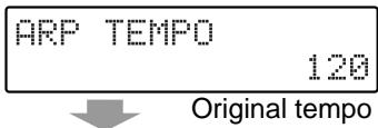 ROLAND GR-33 - Using the pedal to set the tempo (Tap Tempo Teach function) - 2