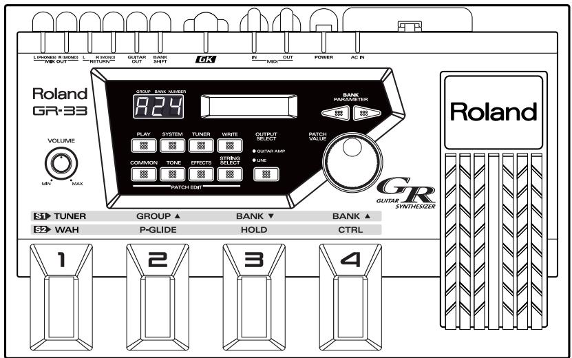 ROLAND GR-33 - 1