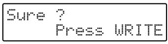 ROLAND GR-33 - Performing a Patch Write - 6