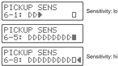 ROLAND GR-33 - Procedure for Setting Input Sensitivity - 2