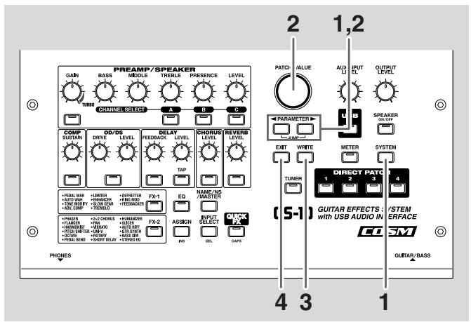 ROLAND GS-10 - When Transmitting Data to Another GS-10 - 2