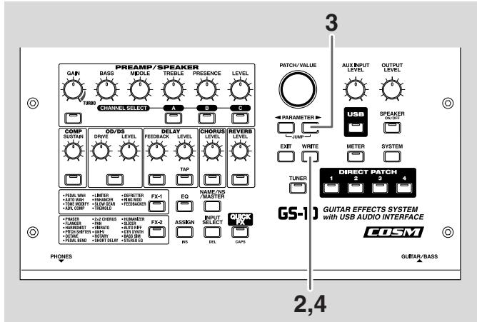 ROLAND GS-10 - Initializing Patches - 1