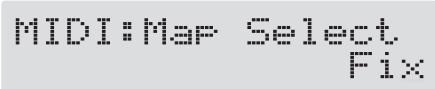 ROLAND GS-10 - Initial Program Change Map Settings - 1