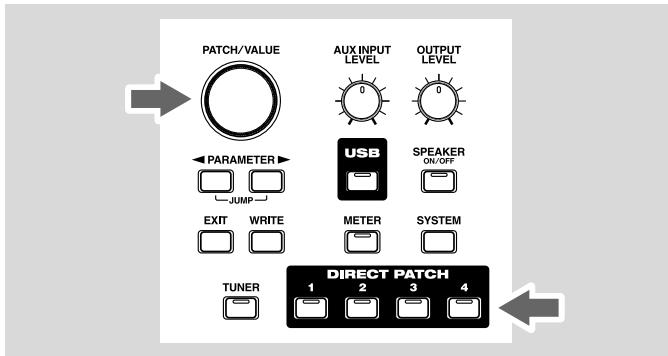 ROLAND GS-10 - How to Select Patches (Patch Change) - 1