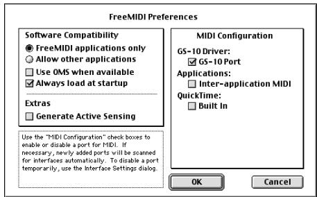 ROLAND GS-10 - FreeMIDI settings - 3