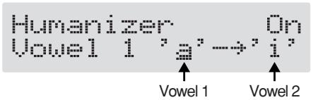 ROLAND GS-10 - Vowel 1 - 1