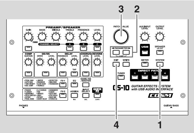 ROLAND GS-10 - Registering Your Favorite Patches (DIRECT PATCH) - 1