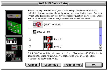 ROLAND GS-10 - Click [Search]. - 2