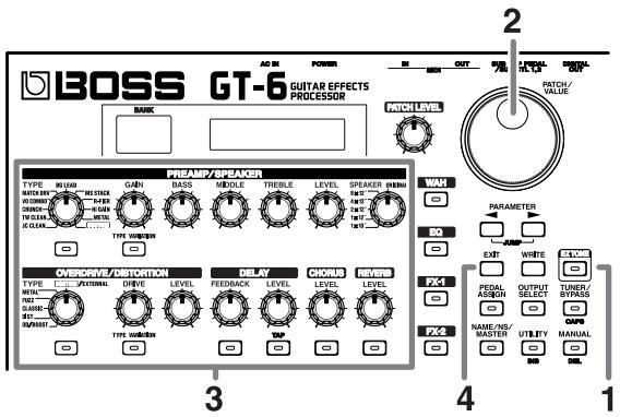 ROLAND GT-6 - Kak haHTn IOXOXKe 3ByKn (EZ Tone) - 1