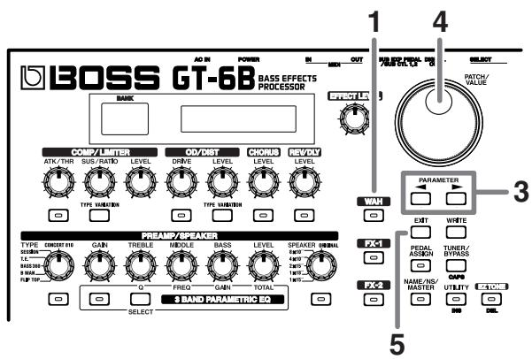 ROLAND GT-6B - Wah - 1