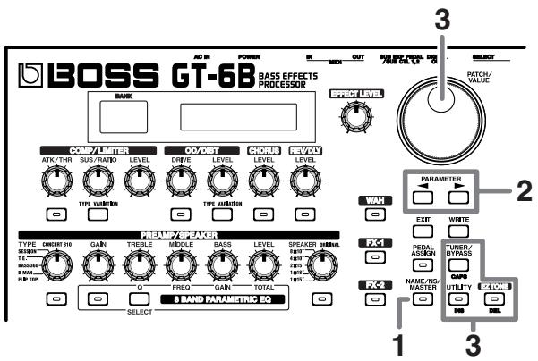 ROLAND GT-6B - Naming Tones - 1