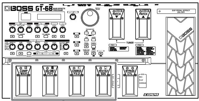 ROLAND GT-6B - Switching Only the Number - 1