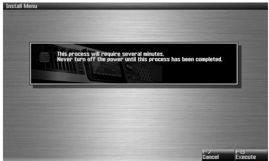 ROLAND ARX-02 - Confirmation After Installation - 1