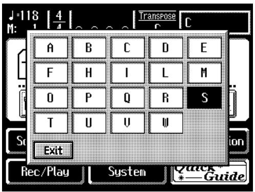 ROLAND AT-60SL - Touch on the Main screen. - 5