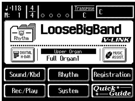 ROLAND AT-60SL - Hold down the Composer [Reset] button and press either the Upper Organ [Full 1] button or the Upper Organ [Full 2] button. - 1