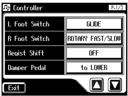 ROLAND AT-60SL - Touch <>> <> to display the Regist Shift. - 1