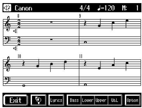 ROLAND AT-60SL - Displaying Notations - 1